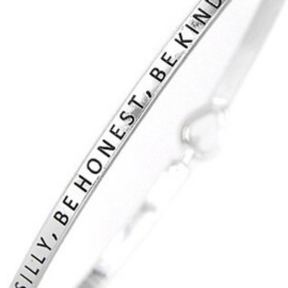 Be Silly, Be Honest, Be Kind Bracelet